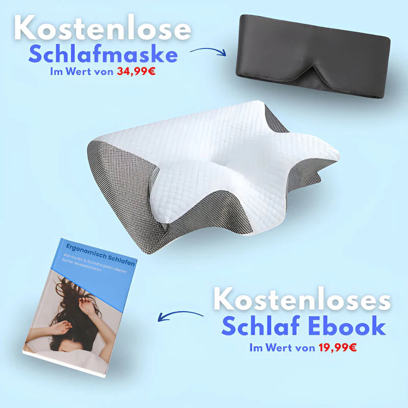 Das Original NackenTraum Kissen - Endlich Schmerzfrei & Erholt Aufwachen